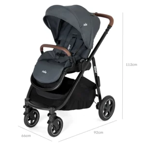 Joie Versatrax E Trio i-Snug Travel System with Ramble Carrycot - Moonlight